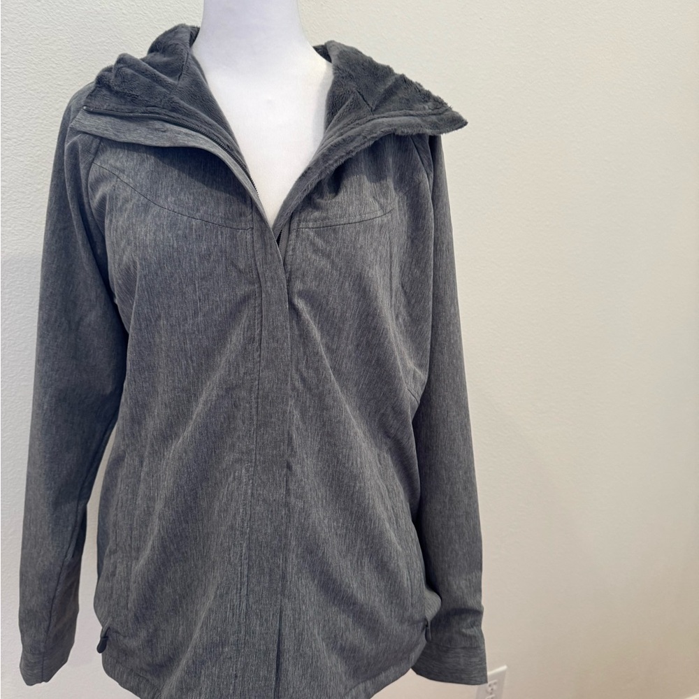 Gray Hooded Jacket new without tags
